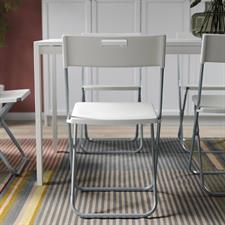IKEA Foldable Chair White color