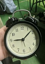 IKEA Alarm clock, black