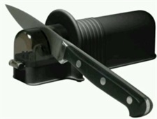 IKEA ASPEKT Knife sharpener, black