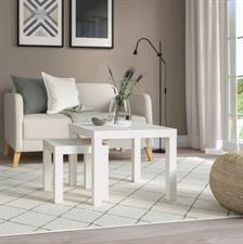 IKEA Lack Side Table- White/Black & white Green 55x55 cm