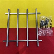 IKEA LAMPLIG pot stand stainless steel, 18x18 cm