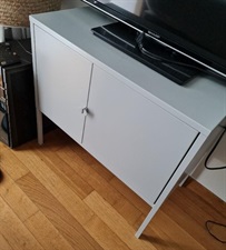IKEA Metallic Cabinet, metal/grey 60x35 cm