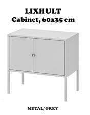 IKEA Metallic Cabinet, metal/grey 60x35 cm
