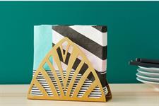 IKEA Napkin holder, brass-colour