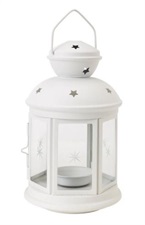 IKEA Lantern for tealight white (Limited Edition)