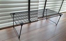 IKEA Shoe rack for 3 pairs of shoes 58x27 cm (Metallic/foldable)