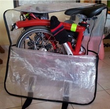 IKEA Dimpa Storage bag, transparent 65x22x65 cm