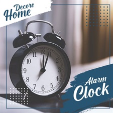 IKEA Alarm clock, black