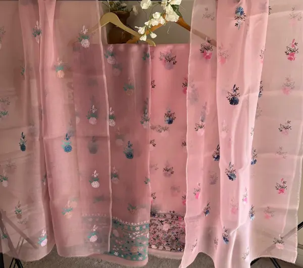 Floral Organza