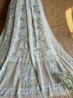 Heirloom Chiffon Duppata