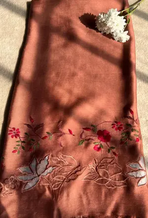 Unstitched Silk Shirt