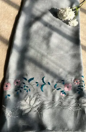 Unstitched Silk Shirt