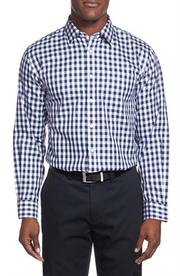 Traditional Fit Check Dress Shirt