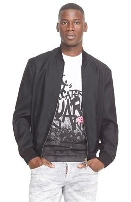 Silk Bomber Jacket