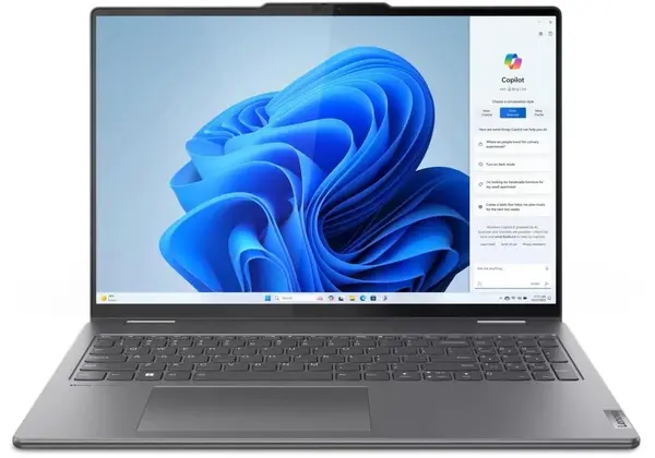 Lenovo Yoga 7 X360 16" - Intel Core Ultra 7 155U, 16GB RAM, 1TB SSD, 16″ WUXGA IPS X360 Touchscreen, Windows 11 - Gray
