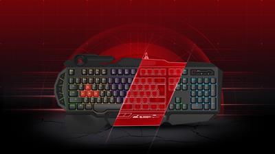 A4 Tech Bloody B310N 7-Color Neon Lighting Gaming Keyboard