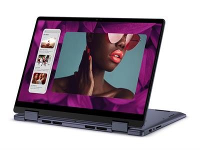 Dell Inspiron 7445 2 in 1, Ryzen 5 8640HS, 16GB, 512GB SSD, 14" FHD X360 TOUCH, FP, BL-K, W11, Ice Blue