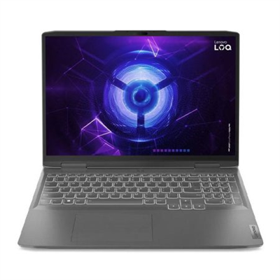 LENOVO LOQ 16, CORE I7 13TH GEN 13620H, 16GB, 512GB SSD, NVIDIA GEFORCE 8GB RTX 4060, 16" WUXGA (1920x1200) IPS 144Hz, DOS, Storm Grey