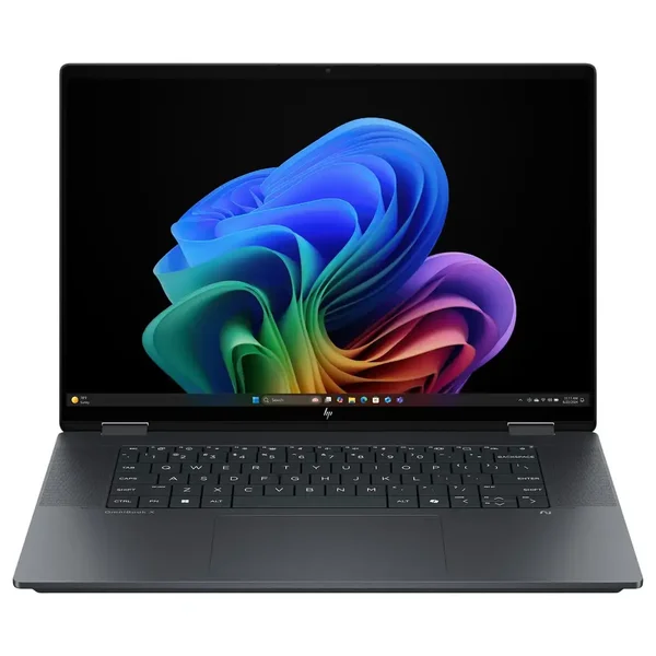 HP OmniBook X Flip 2-in-1 16T-AS000 Intel Core Ultra 7 256V 16GB 512GB SSD 16" 2K OLED Touchscreen x360 Display Backlit KB Win11 Eclipse Gray With Stylus Pen
