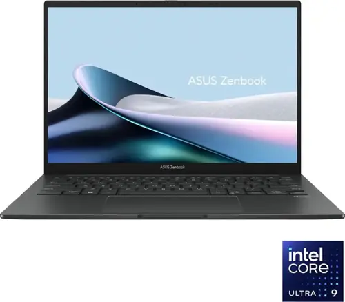ASUS ZenBook 14 UX3405CA – Intel Core Ultra 9-285H, 32GB RAM, 1TB SSD, 14.1” 2.8K OLED Touch Display, Backlit Keyboard, Windows 11 – Foggy Silver