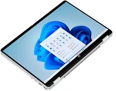 HP OmniBook 5 Flip 14-fp0013dx – Intel Core 5-120U, 8GB RAM, 512GB SSD, 14” 2K Touch Convertible Laptop, Backlit KB, Windows 11 – Glacier Gray | Al Anum Computers Karachi