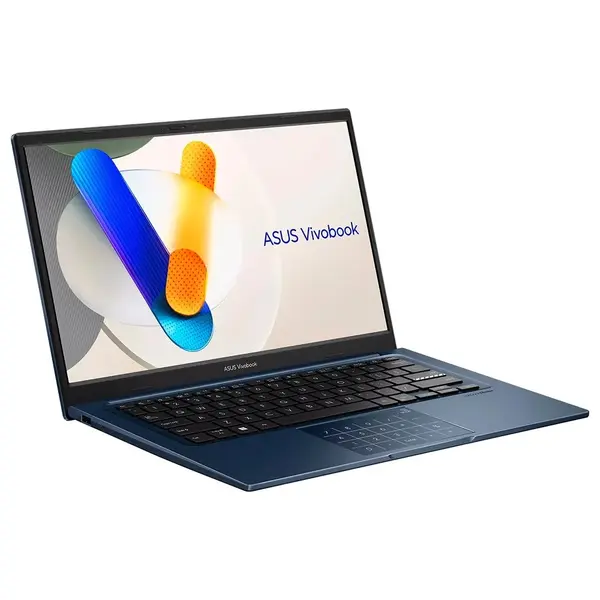 ASUS Vivobook 14 (X1404VAP)– Intel Core 5 120U, 8GB RAM, 256GB SSD, 14” FHD Display, BL-K, W11, Quiet Blue 