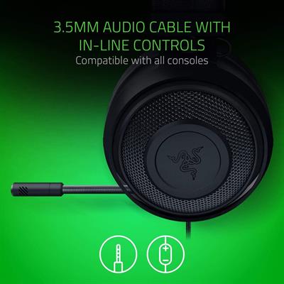 Razer Kraken Gaming Headset - Black