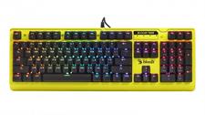 A4 Tech Bloody B810RC PUNK YELLOW Blue Switch Full Mechanical Keyboard