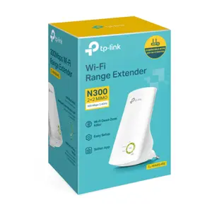 TP-Link TL-WA854RE 300Mbps Wi-Fi Range Extender (Plug-In Signal Booster, Universal Compatibility)