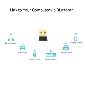 TP-Link Archer T2UB Nano AC600 Wi-Fi & Bluetooth 4.2 USB Adapter – Compact Dual Wireless Adapter