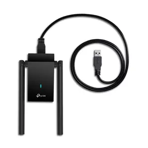TP-Link Archer TX20U Plus AX1800 Dual-Antenna High-Gain Wireless USB Adapter – Wi-Fi 6 Upgrade for Laptops & PCs