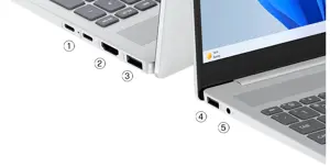 HP OmniBook 5 16-af1017wm Laptop  - Intel Core Ultra 7-255U, 16GB, 1TB SSD, 16" 2K IPS Touch, Backlit KB Numpad, W11 (Glacier gray)