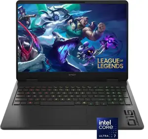 HP Omen 16-AM0073DX Gaming Laptop Intel Core Ultra 7 255H, 16GB DDR5, 1TB SSD, NVIDIA RTX 5060 8GB Graphics, 16" FHD+ 2K IPS 144Hz, Windows 11 Home, Shadow Black