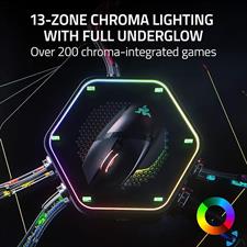 Razer Basilisk V3 Pro Customizable Wireless Gaming Mouse: Fast Optical Switches Gen-3 - HyperScroll Tilt Wheel - Chroma RGB - 11 Programmable Buttons - Focus Pro 30K Sensor - Classic Black