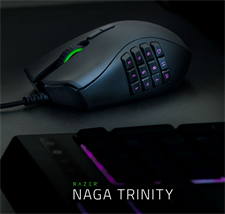 Razer Naga Trinity: The Ultimate Customizable MMO Gaming Mouse