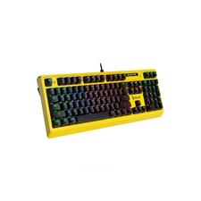 A4 Tech Bloody B810RC PUNK YELLOW Blue Switch Full Mechanical Keyboard