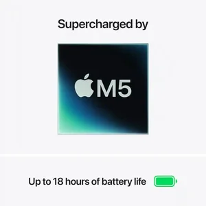 Apple MacBook Air 13-inch (MDHE4) – Apple M5 Chip, 10-Core CPU, 8-Core GPU, 16GB Unified Memory, 512GB SSD, 13-inch Liquid Retina Display, Midnight (Apple Official 2-Year Warranty – GNext Pakistan)