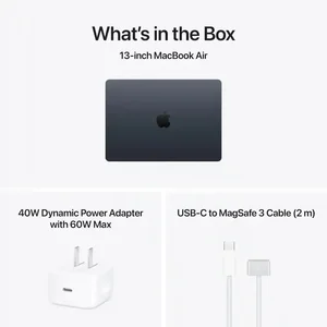 Apple MacBook Air 13-inch (MDHE4) – Apple M5 Chip, 10-Core CPU, 8-Core GPU, 16GB Unified Memory, 512GB SSD, 13-inch Liquid Retina Display, Midnight (Apple Official 2-Year Warranty – GNext Pakistan)