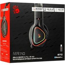 MR710 Bluetooth RGB Wireless Gaming Headset by A4 TECH bloody Black