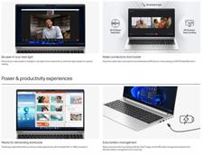 HP EliteBook 640 G10 - Core i7 13th Gen, 16GB RAM, 1TB SSD, 14.1" FHD, Backlit Keyboard, Fingerprint Reader, DOS