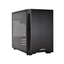 LIAN LI TU150 ALUMINUM TEMPERED GLASS ITX CASE – BLACK COLOR