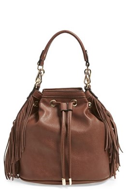 Fringe Bucket Bag