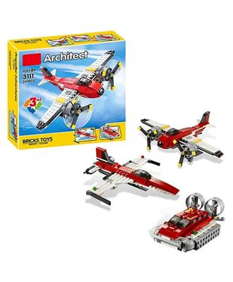 Architect Propeller Adventures Model 3 – 241 Pieces (3111) Building Block Set