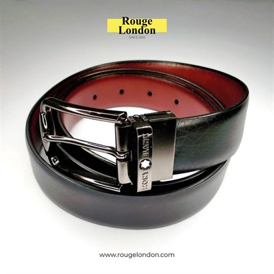 MB Rouge London Leather  Belt 