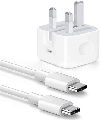 IP Fast Charger  USB-C Power Adapter With USB-C To Lightning Cable