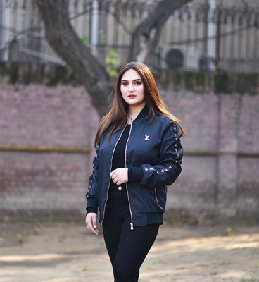 Branded Jacket Black