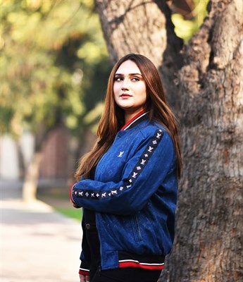 Branded Jacket Blue