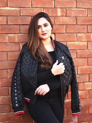 Branded Jacket Black