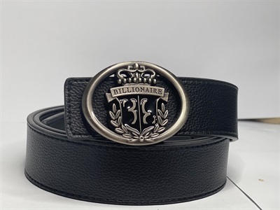 B-Silver Buckle Imported Belt 