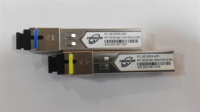 1.25G SC TYPE SFP MODULE 1310/1550nm 40KM